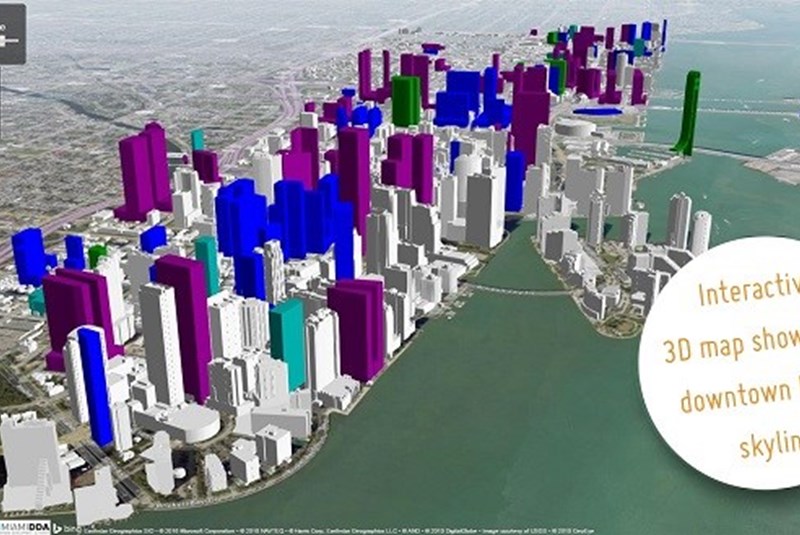 New 3D Map of Downtown Miami Released to Help Visualize Future Skyline