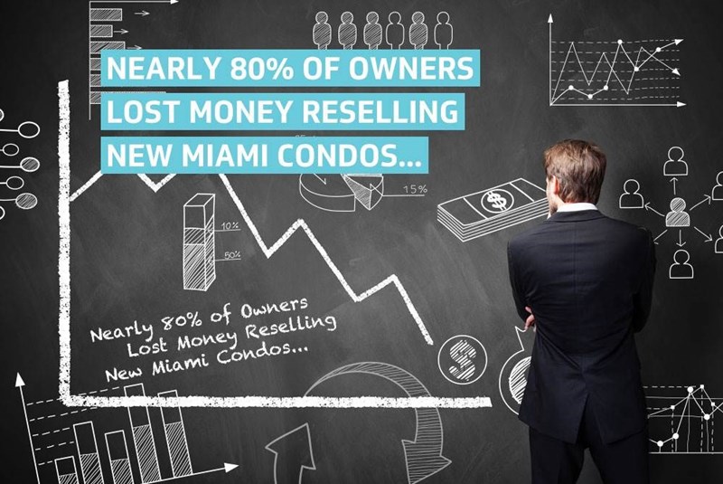 Nearly 80% of Owners Lost Money Reselling New Miami Condos
