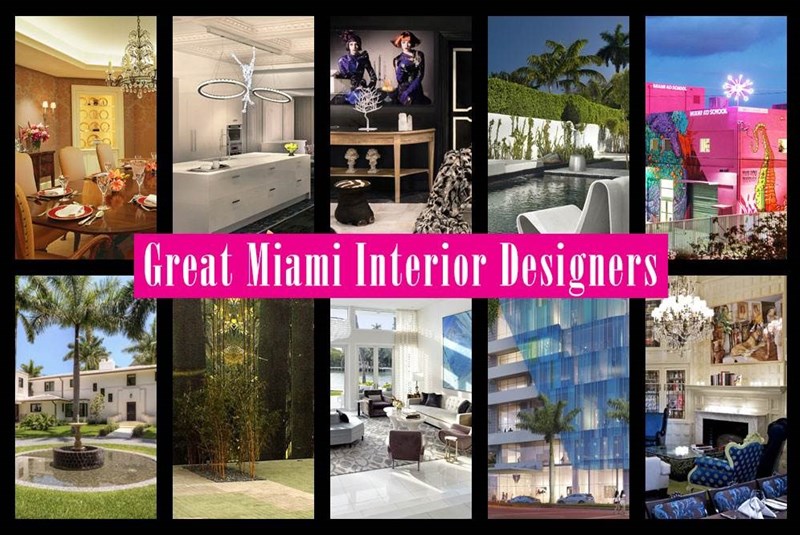 Five Great (or at Least Very Interesting) Miami Interior Designers