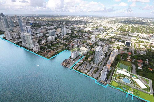 Miami Riverwalk - Proposed pathway