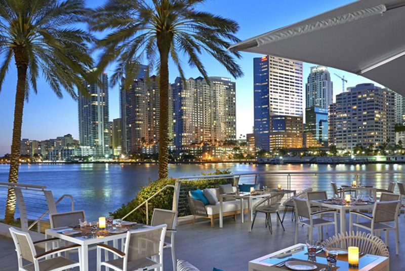Top High End Water View Restaurants in Miami