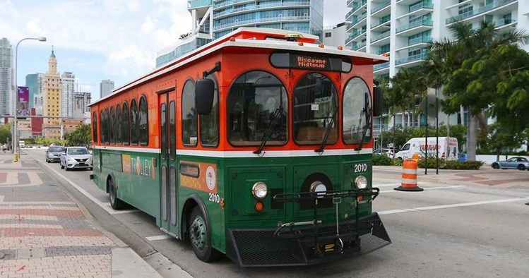 Miami Trolley service. Photo credit: David Santiago