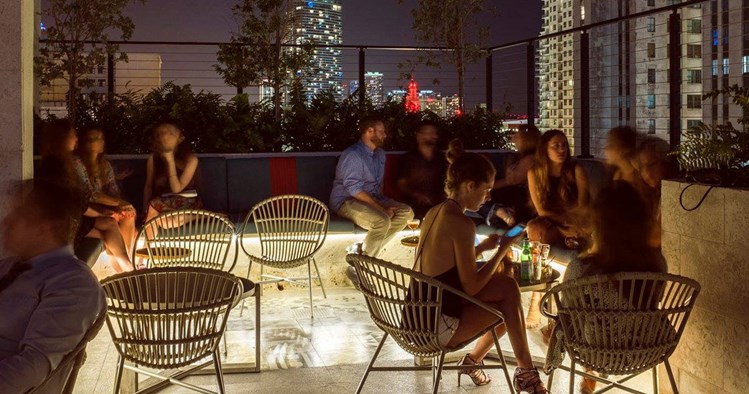 Rooftop bar - Brickell