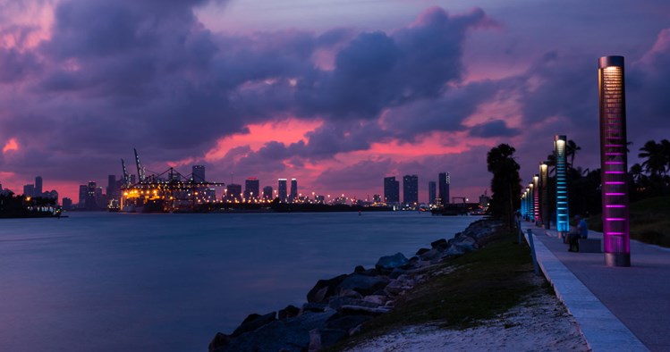 South Pointe Park. Photo credit: Sathish J