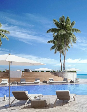 Residences by Armani Casa - Rendering of pool