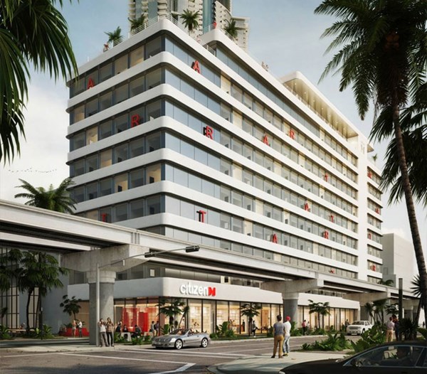 Miami World Center - CitizenM Hotel