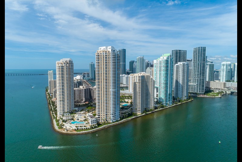 The Most Luxurious Condo Buildings in Brickell Key