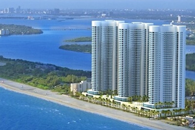 Are Trump's condo building values in South Florida dropping faster than the rest of the market?