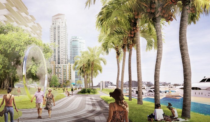 Marina Park Proposed Baywalk