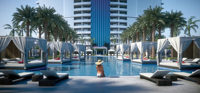 Paramount Miami Worldcenter - Upper Pool Deck