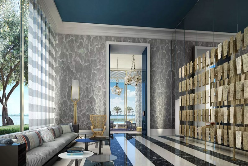 Elysee Lobby - Miami (Rendering)