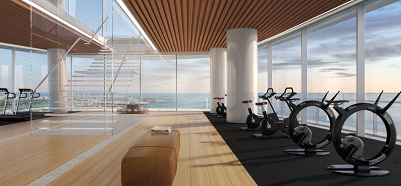 Aston Martin Residences - Gym