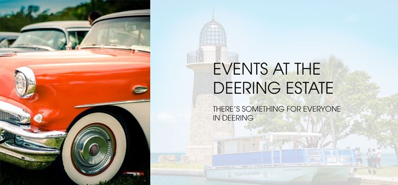Events at the Deering Estate: Through November