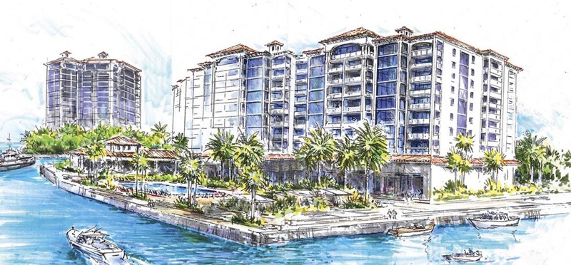 10-story Condo + 12 Single-family Home Community - Fisher Island