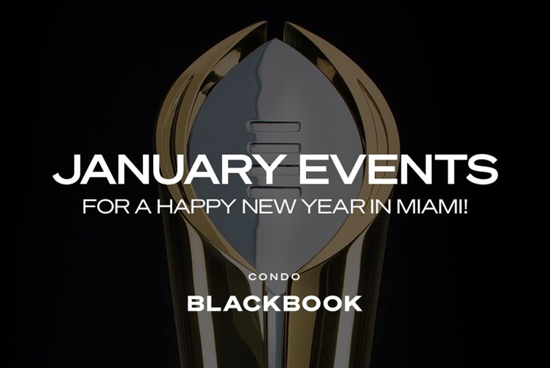 January Events for a Happy New Year 2021 in Miami!