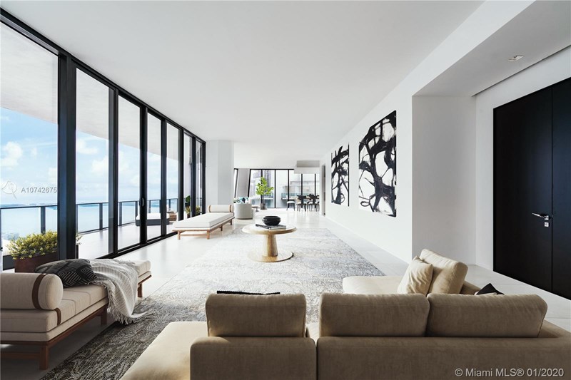 Penthouse #5701 at One Thousand Museum - $13.8 million