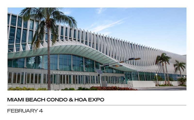 Miami Beach Condo & HOA Expo: February 4