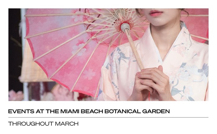 Events at the Miami Beach Botanical Garden