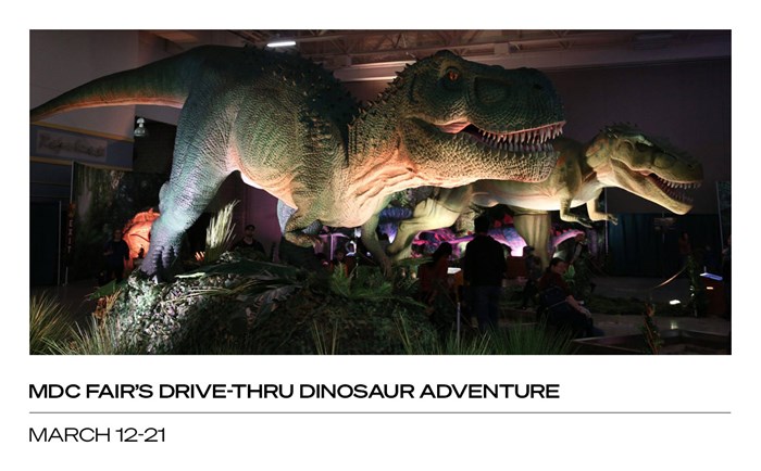 Miami-Dade County Fair’s Drive-Thru Dinosaur Adventure