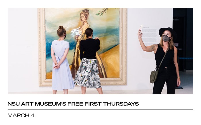 NSU Art Museum’s Free First Thursdays: March 4