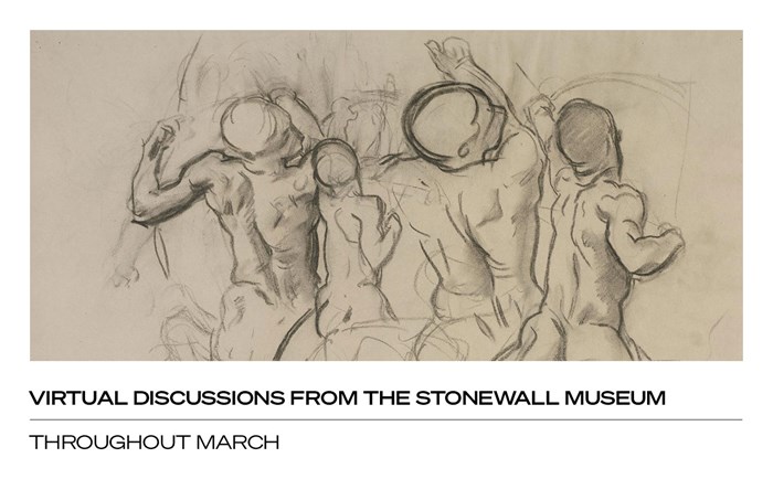 Virtual Discussions from the Stonewall Museum: Throughout March