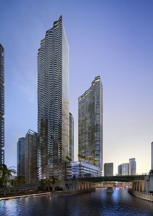 Baccarat Residences (previously 444 Brickell / One Brickell) – Brickell