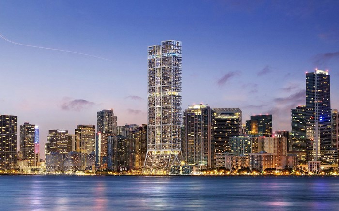 1,049-foot Supertall by Norman Foster – Brickell