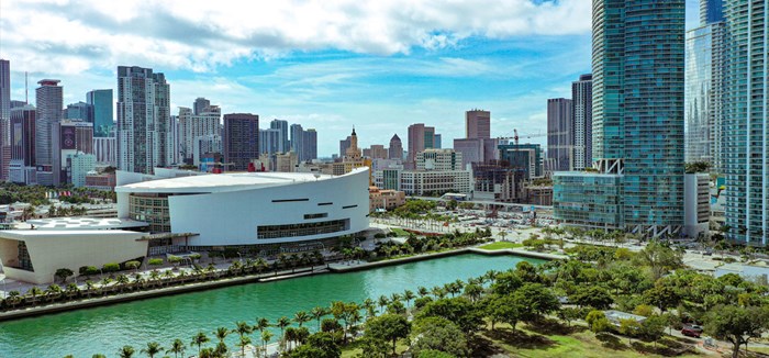 Bicentennial Park, Biscayne Boulevard, Miami, FL, USA