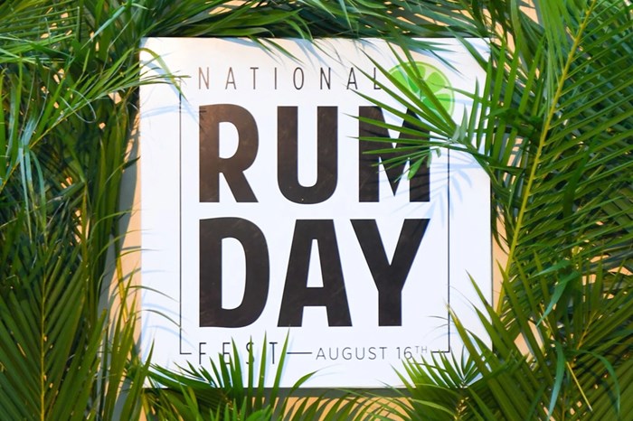 National Rum Day Festival: August 16