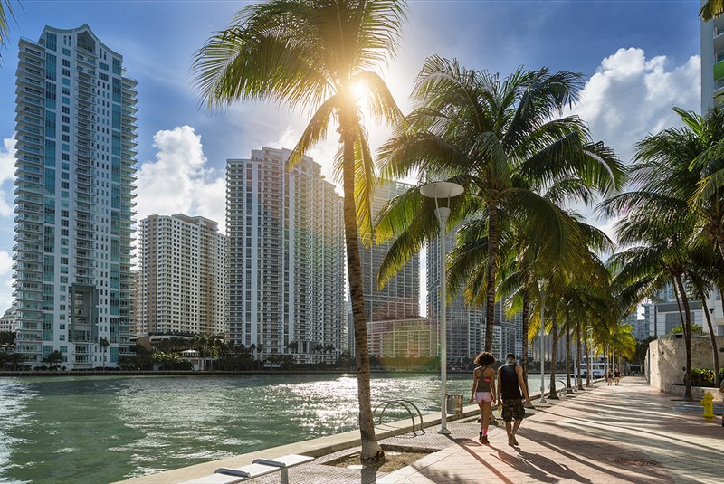 Miami Ranked #1 of The Most Walkable Cities in the U.S.