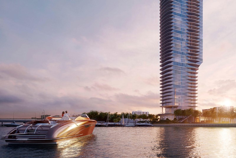 Una: Luxurious, Modern Waterfront Living on South Brickell Avenue