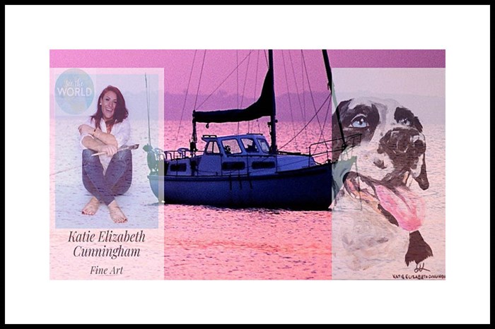 Pet Portraits & Painting on a Boat: January 7