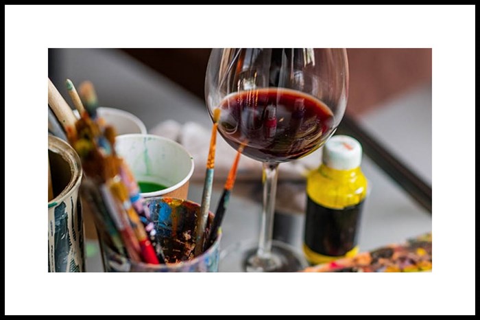 Art Therapy with Wine, Paint & Music: January 21