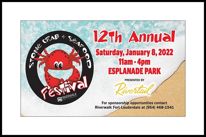 Riverwalk Stone Crab & Seafood Festival: January 8