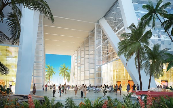The Towers by  Foster + Partners