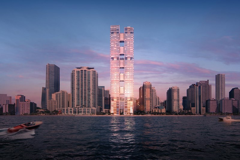 Record $363 Million Sale of Brickell Site planned for The Towers by Foster + Partners