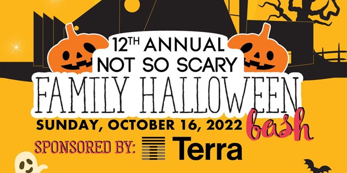 Annual Not So Scary Family Halloween Bash, Oct. 16