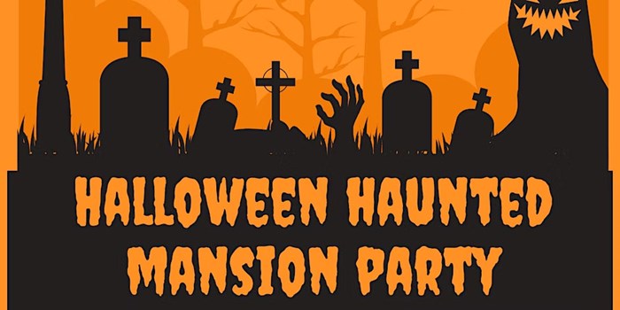 Halloween Haunted Mansion Party, Oct. 29