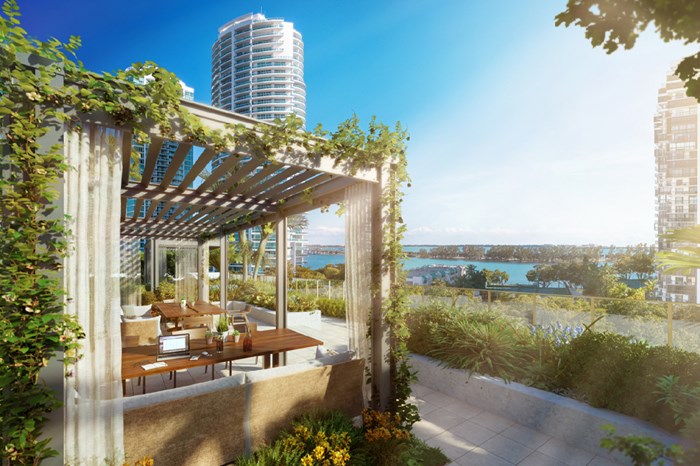 2200 Brickell - Rooftop Terrace (Artists Rendering)