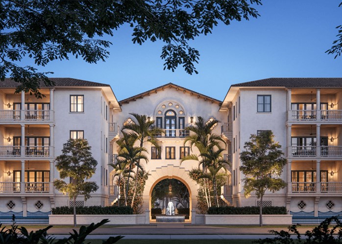 Seville-inspired Gables Village – Coral Gables