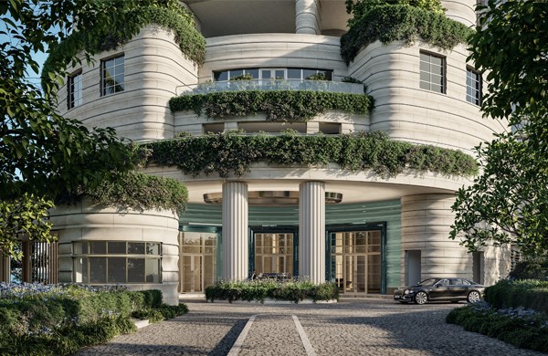 St Regis, Brickell: Entrance (artists’s rendering)