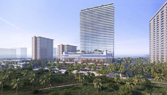 The Hollywood Arts Residences Condo & City Project