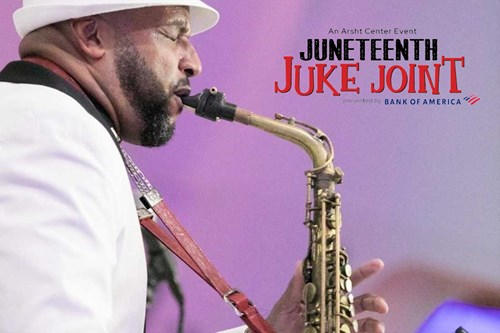 Juneteenth Juke Joint Ft. Mustafa on Sax at the Arsht Center