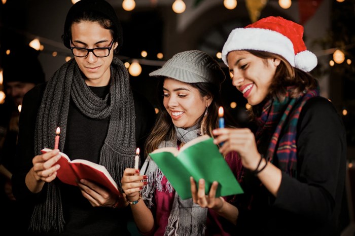Carolers in Downtown Coral Gables