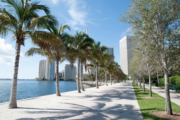 Walkway in Miami