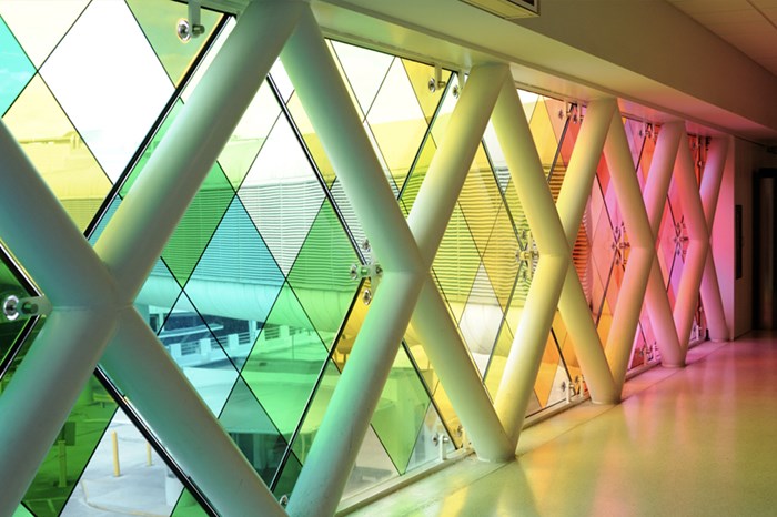 Miami airport walkway