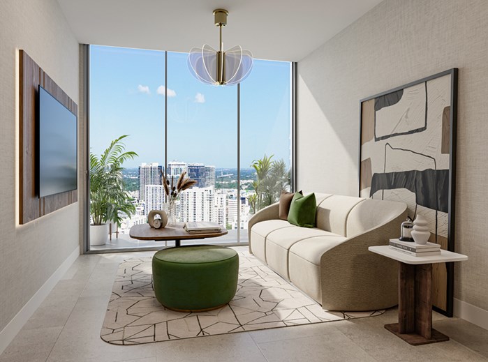 Edge House - Livingroom