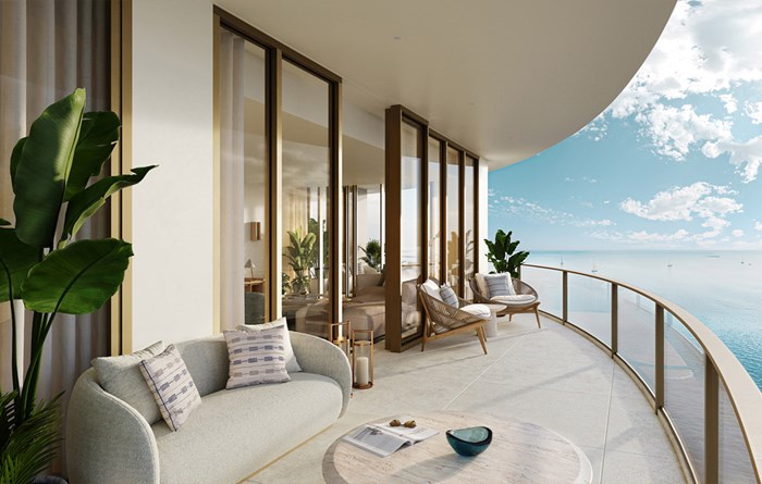 St. Regis Bahia Mar Resort & Residences (Balcony - Rendering)