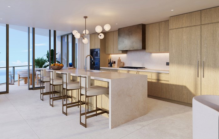 St. Regis Bahia Mar Resort & Residences (Kitchen - Rendering)