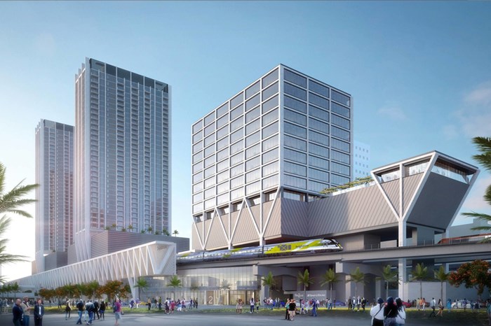 Brightline Station - Miami Central (Rendering)